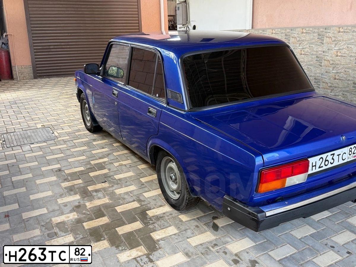 Фото автомобиля LADA 2107, 2009 — госномер Н263ТС82. Цвет: СИНИЙ