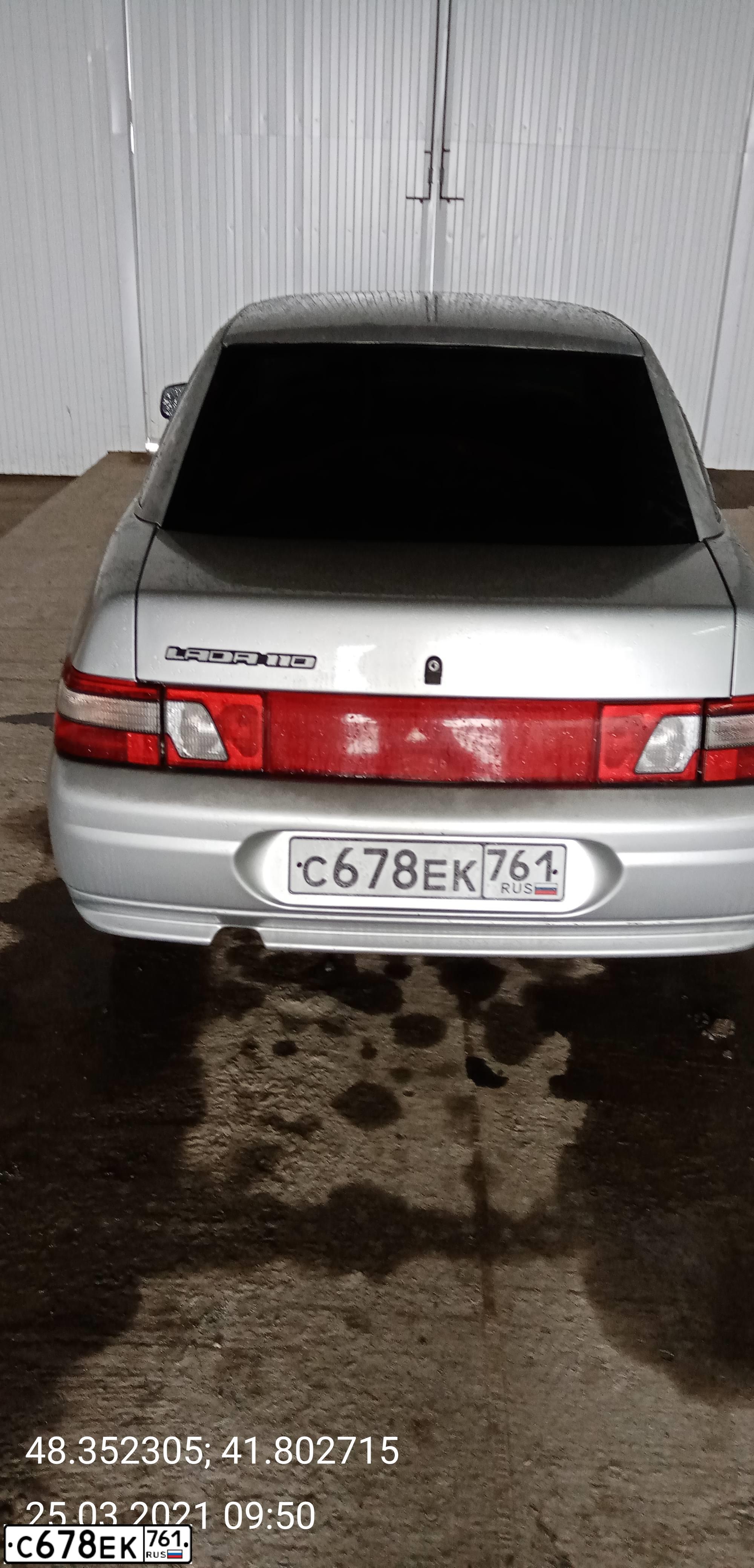 Фото автомобиля BOGDAN N 21102111, 2011 — госномер С678ЕК761. Цвет: Серебристый
