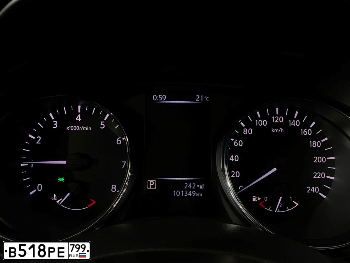 Фото автомобиля NISSAN QASHQAI, 2019 — госномер К375ОА790. Цвет: Белый