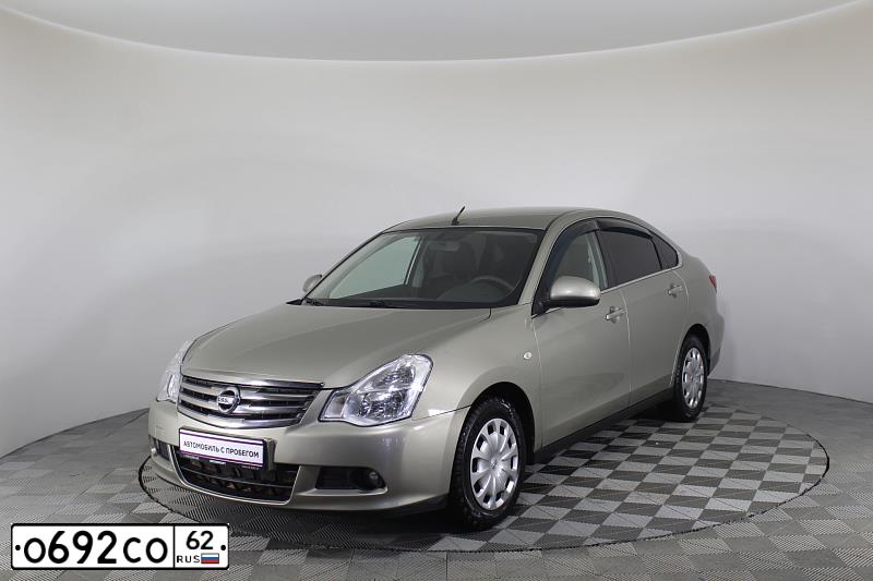 Фото автомобиля NISSAN ALMERA /AVTOVAZ/, 2016 — госномер М044ЕМ62. Цвет: СЕРО-БЕЖЕВЫЙ