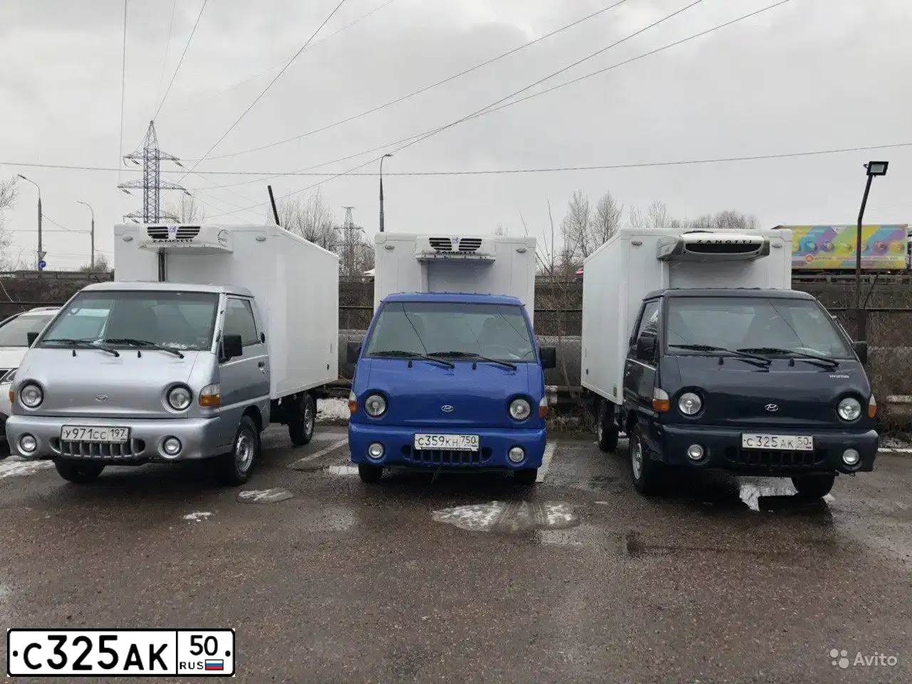 Фото автомобиля TAGAZ PORTER, 2012 — госномер С325АК50. Цвет: синий