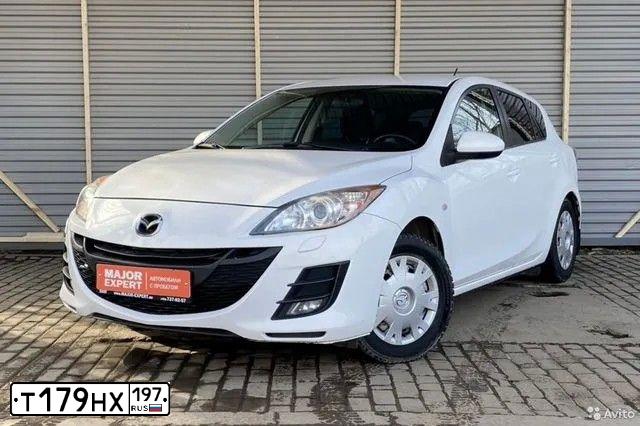 Фото автомобиля MAZDA 3, 2011 — госномер С394ОВ790. Цвет: БЕЛЫЙ