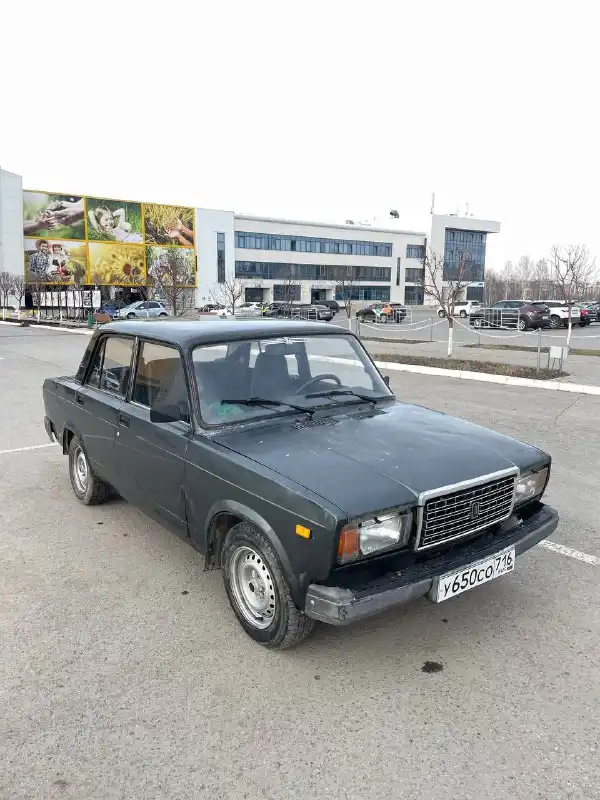 Фото автомобиля LADA 2107, 2011 — госномер У650СО716. Цвет: СЕРО-СИНЕ-ЗЕЛЕНЫЙ