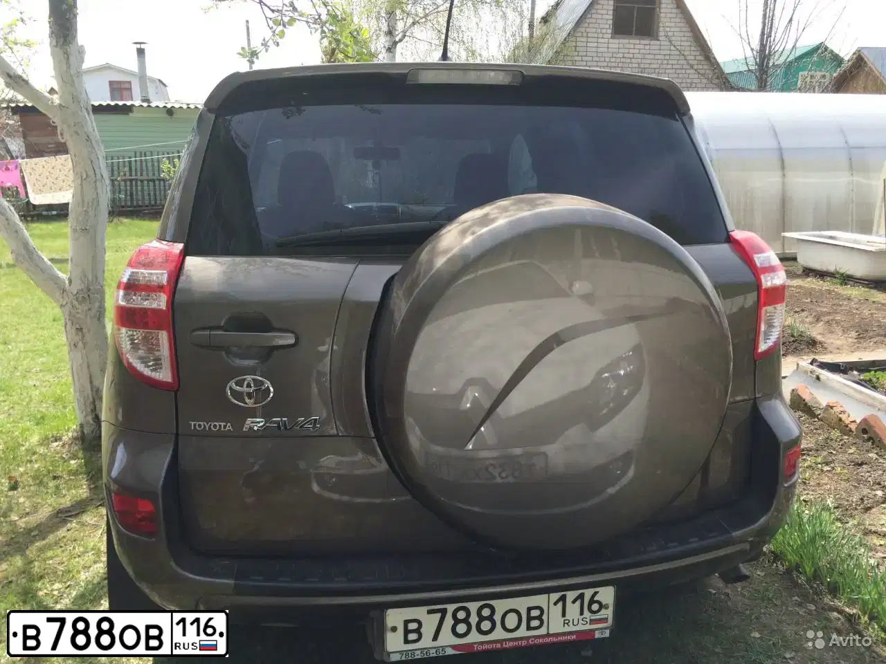 Фото автомобиля TOYOTA RAV4, 2010 — госномер В788ОВ116. Цвет: БРОНЗОВЫЙ