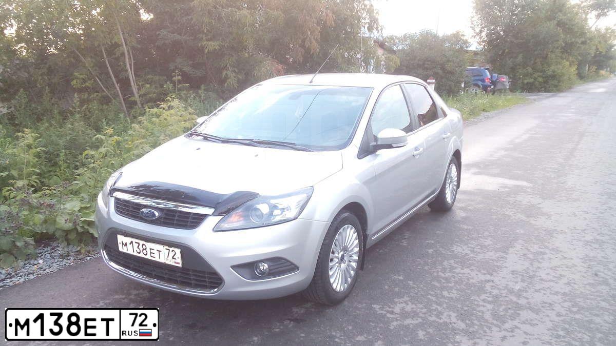 Фото автомобиля FORD D FOCUS, 2008 — госномер М138ЕТ72. Цвет: СЕРЕБРИСТЫЙ