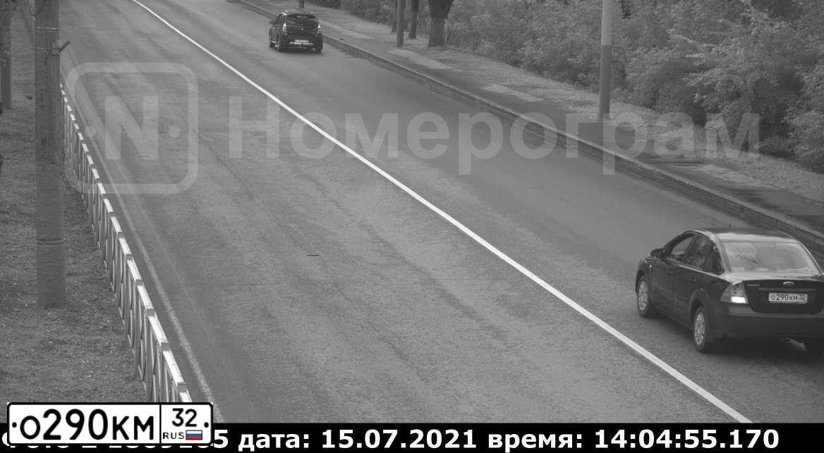 Фото автомобиля FORD FOCUS, 2006 — госномер О290КМ32. Цвет: ЧЕРНЫЙ