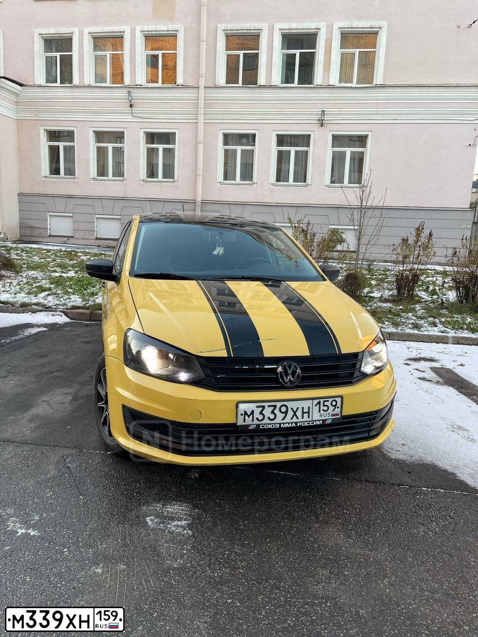 Фото автомобиля VOLKSWAGEN POLO, 2019 — госномер С254АВ159