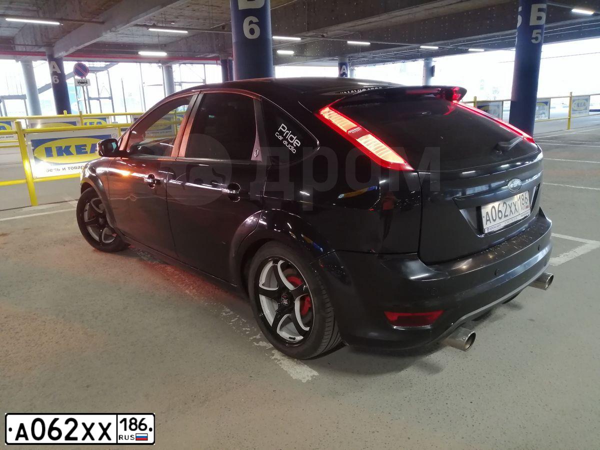 Фото автомобиля FORD FOCUS, 2008 — госномер Р275ЕР196. Цвет: ЧЕРНЫЙ