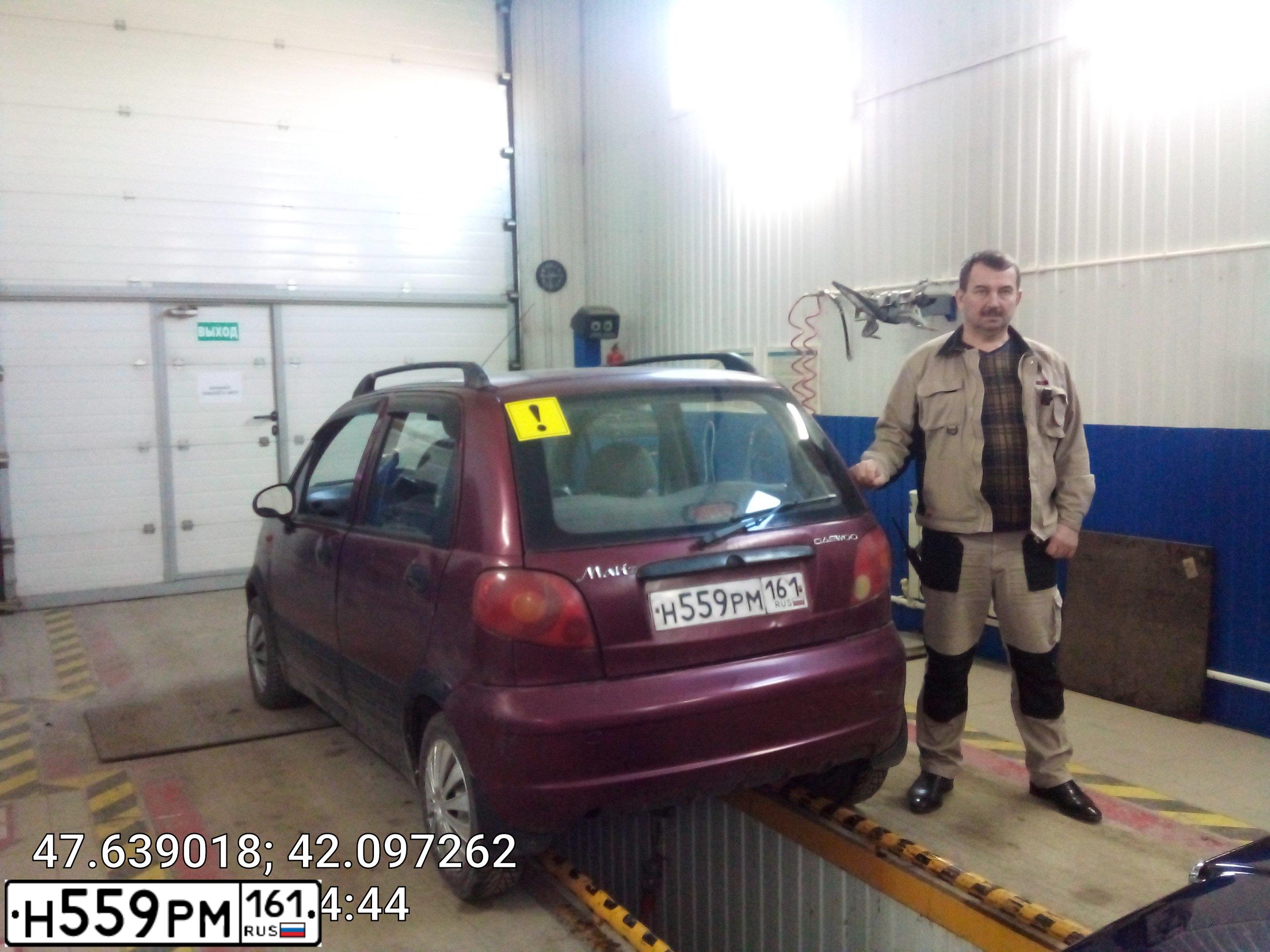 Фото автомобиля DAEWOO MATIZ, 2007 — госномер Т210ХЕ799. Цвет: ВАСИЛЕК