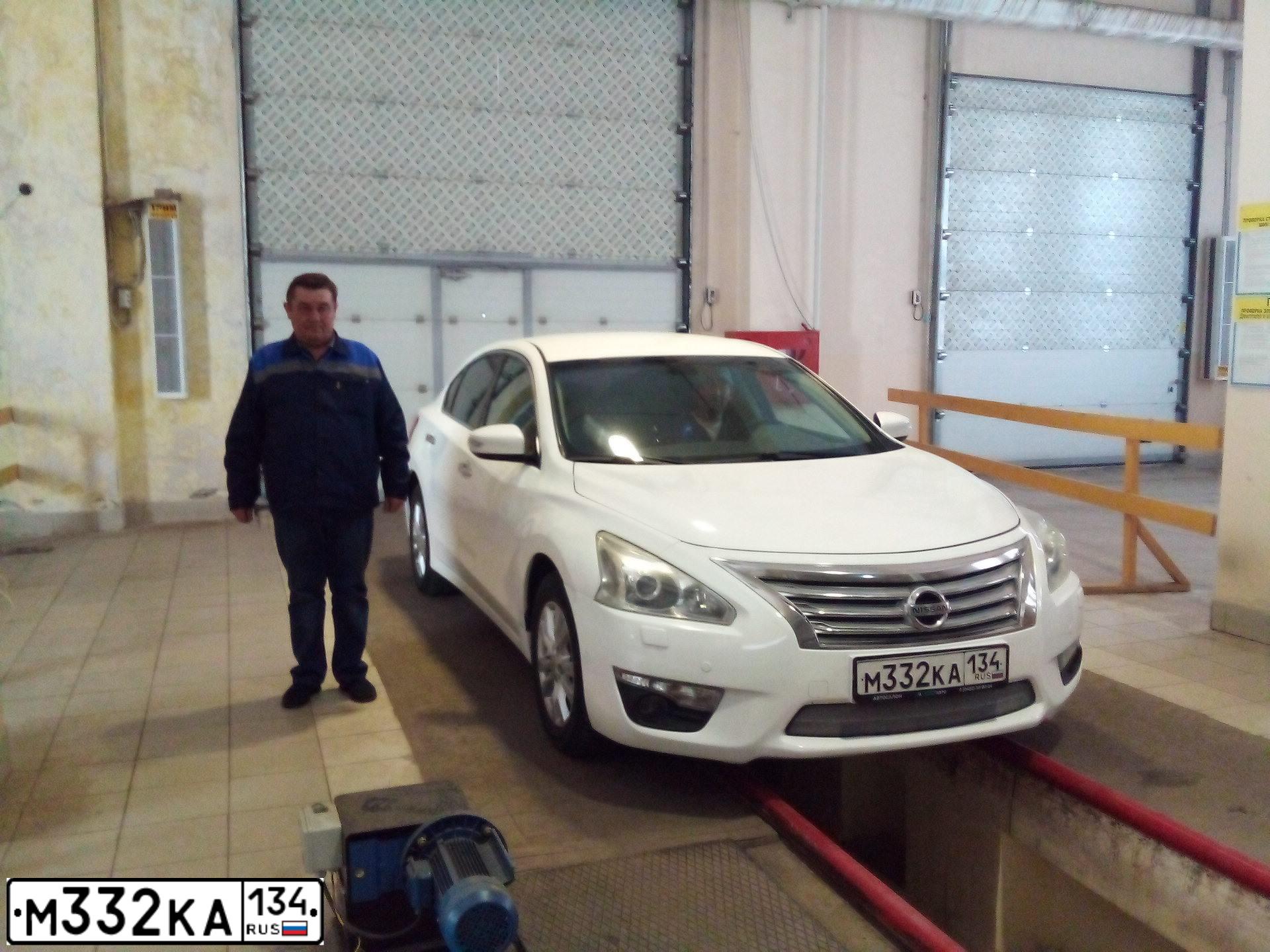 Фото автомобиля NISSAN TEANA, 2014 — госномер О709ТХ716