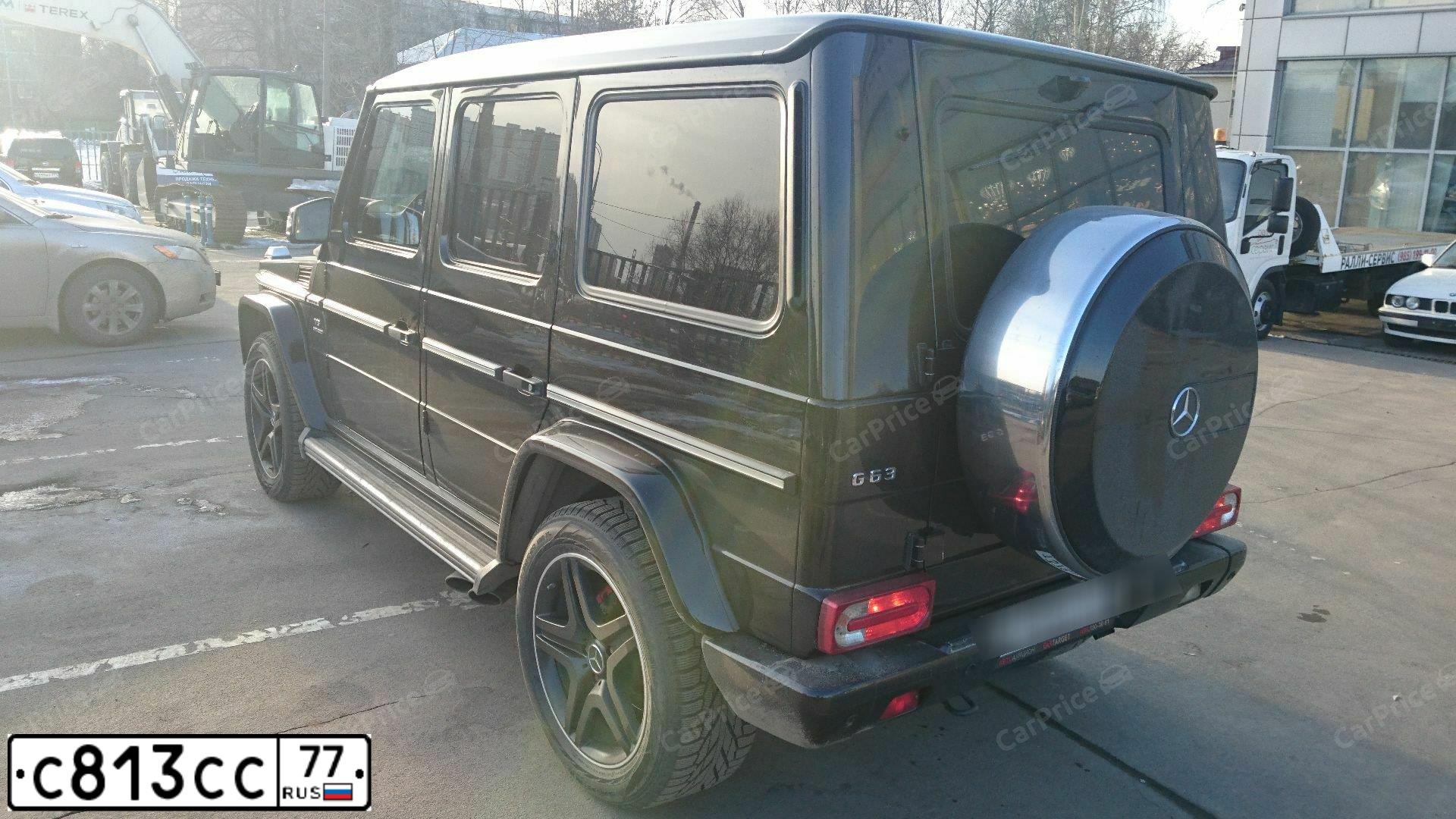 Фото автомобиля MERCEDES-BENZ G63, 2015 — госномер У001ХХ72. Цвет: ЧЕРНЫЙ
