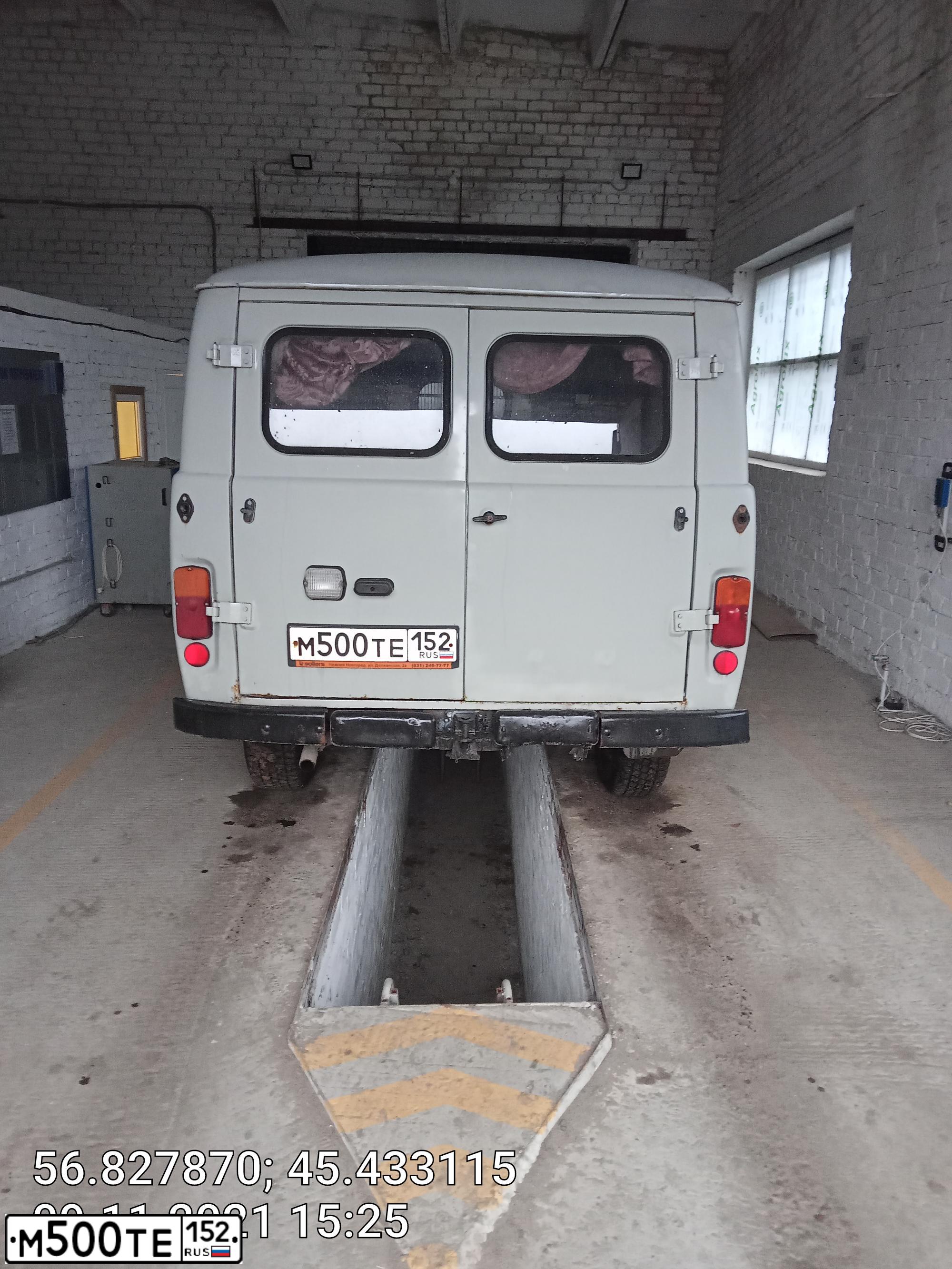 Фото автомобиля UAZ 3962, 2013 — госномер М500ТЕ152. Цвет: БЕЛАЯ НОЧЬ