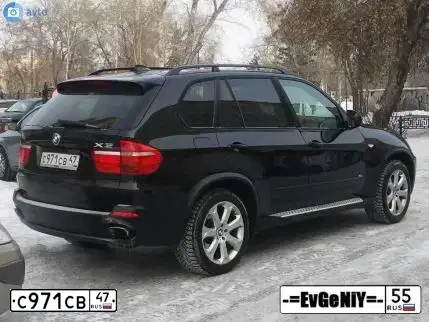 Фото автомобиля BMW X5, 2007 — госномер М113СР82. Цвет: ЧЕРНЫЙ