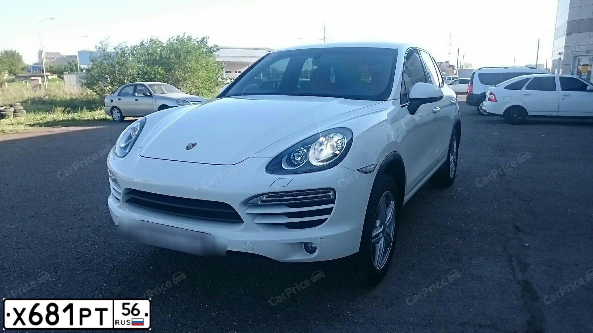 Фото автомобиля PORSCHE CAYENNE, 2010 — госномер Х400НР152
