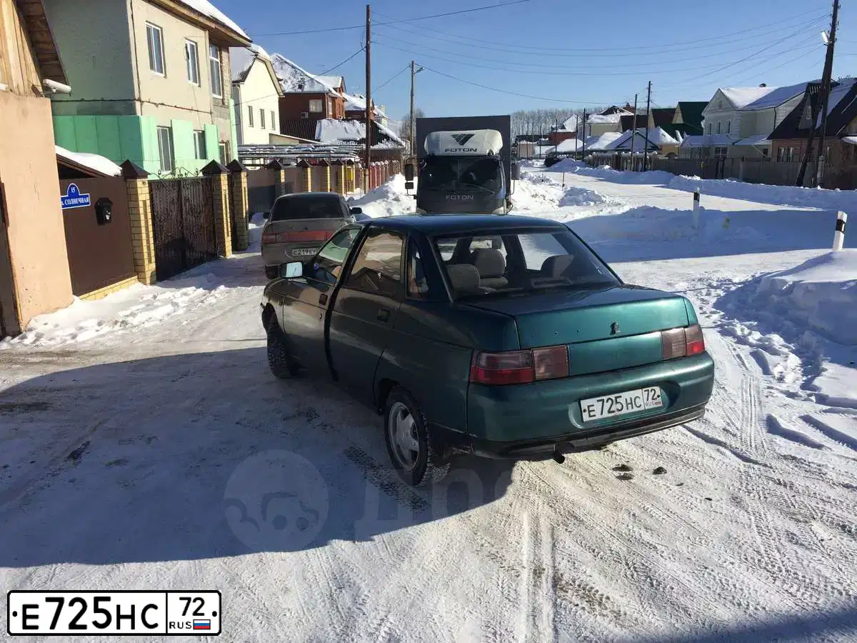 Фото автомобиля LADA 2110, 1997 — госномер Т396НХ72. Цвет: ЗЕЛЕНЫЙ