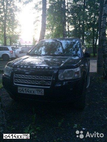 Фото автомобиля LANDROVER FREELANDER, 2008 — госномер М979ТТ150. Цвет: ЧЕРНЫЙ