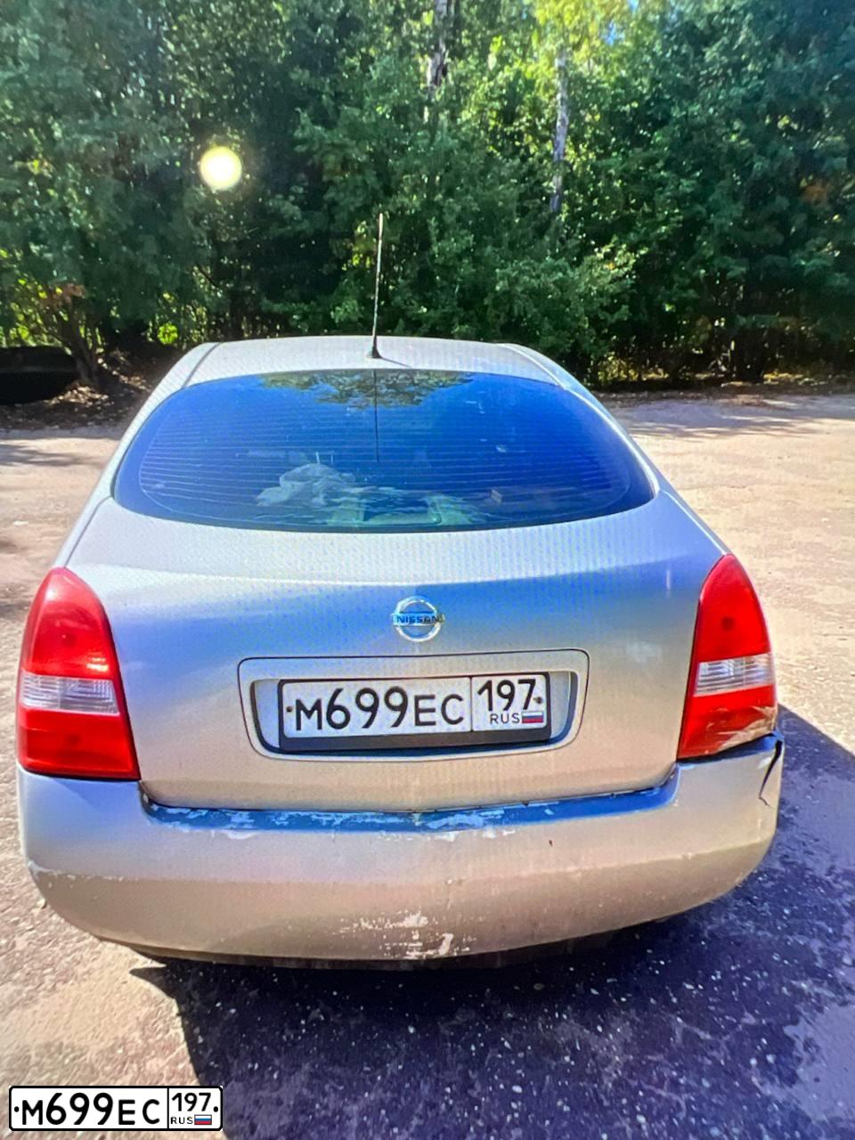 Фото автомобиля NISSAN PRIMERA, 2007 — госномер М699ЕС197. Цвет: СЕРЫЙ СВЕТЛЫЙ