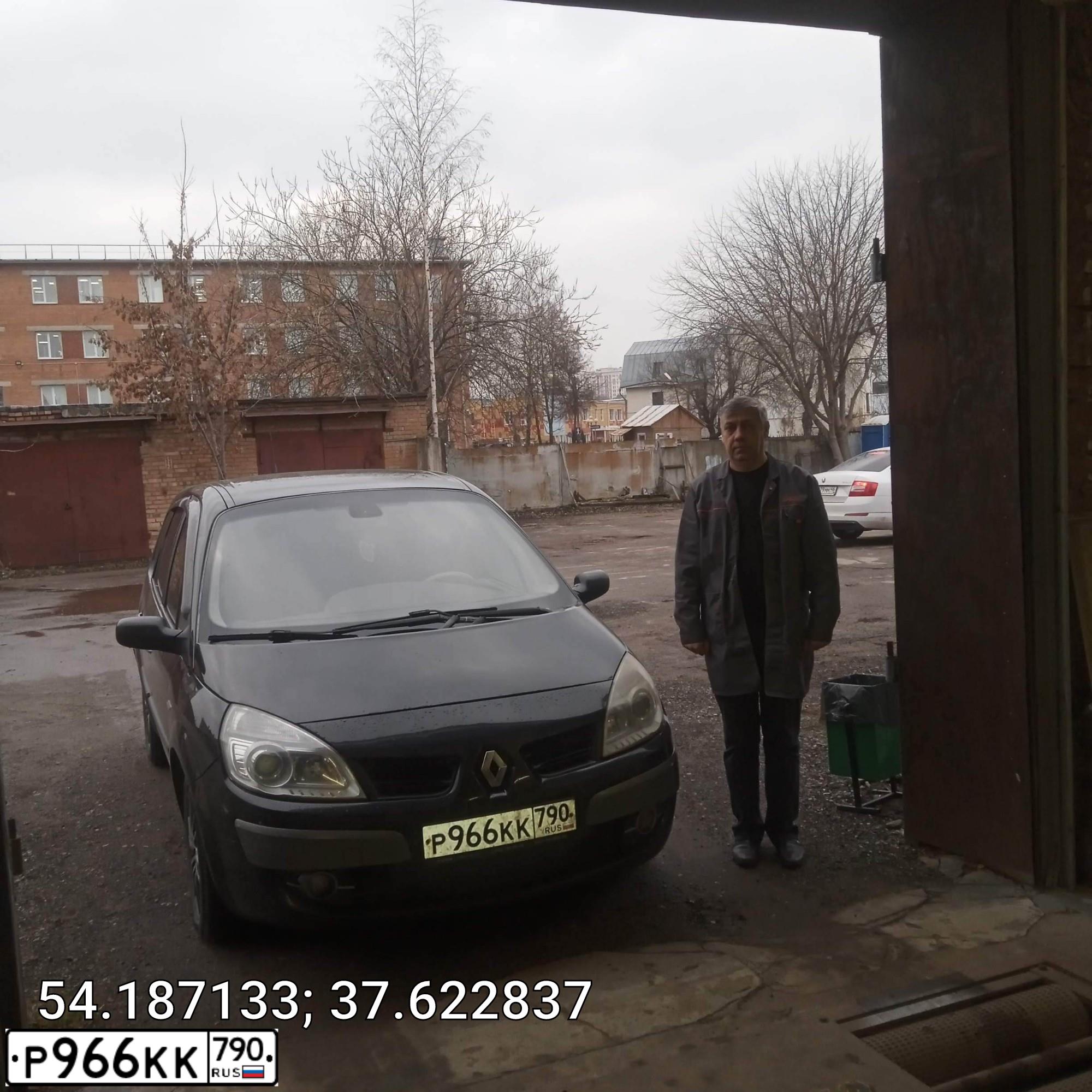 Фото автомобиля RENAULT MEGANE, 2008 — госномер О610КТ71. Цвет: ЧЕРНЫЙ