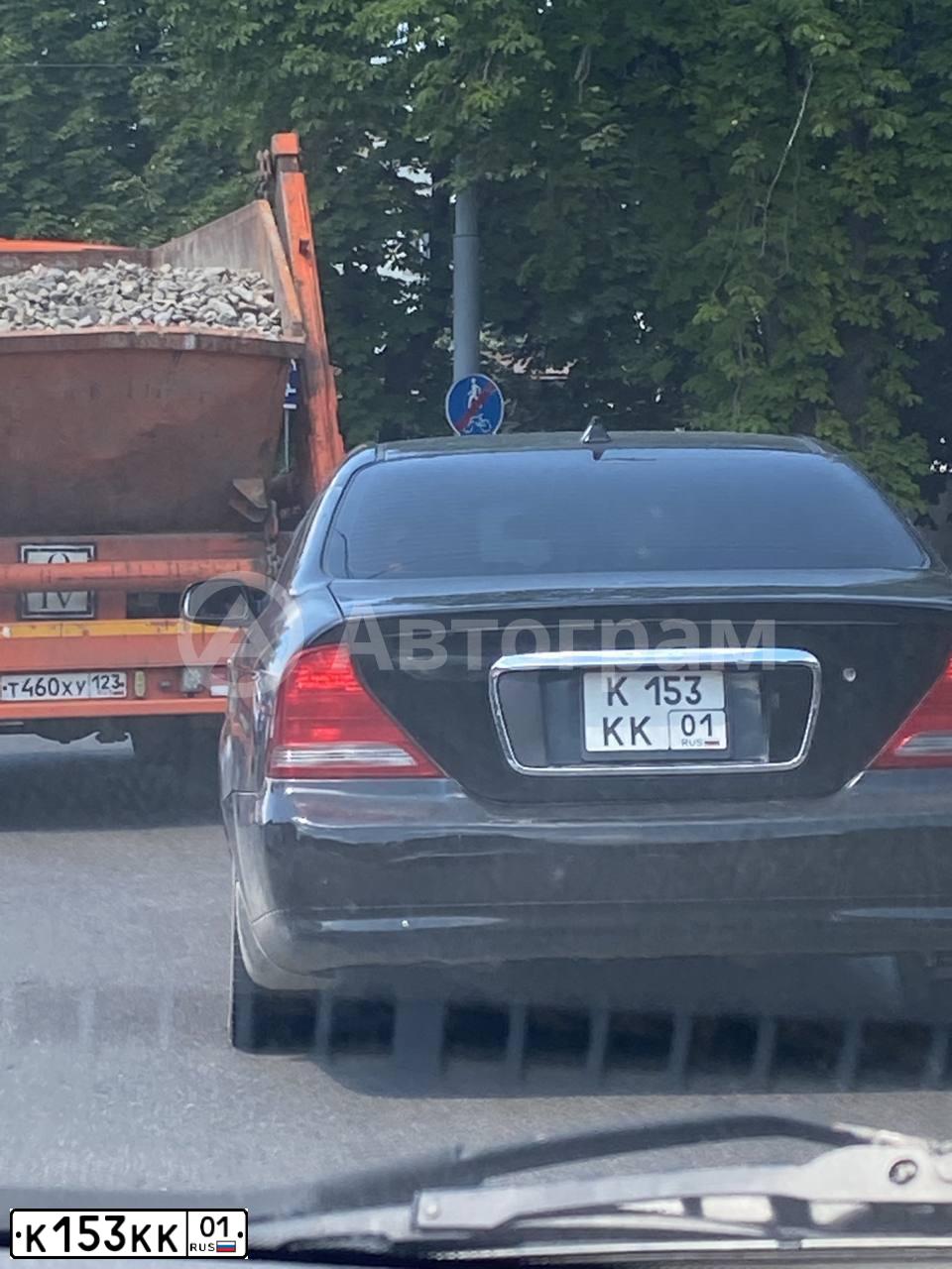 Фото автомобиля DAEWOO MAGNUS, 2000 — госномер К153КК01. Цвет: ЧЕРНЫЙ