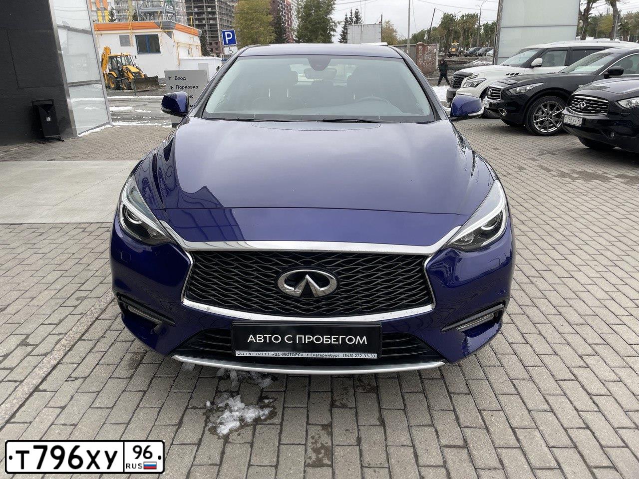 Фото автомобиля INFINITI QX70 /FX/, 2011 — госномер Т796ХУ96. Цвет: ЧЕРНЫЙ