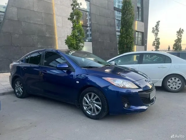 Фото автомобиля MAZDA 3, 2012 — госномер Т507АМ159. Цвет: синий
