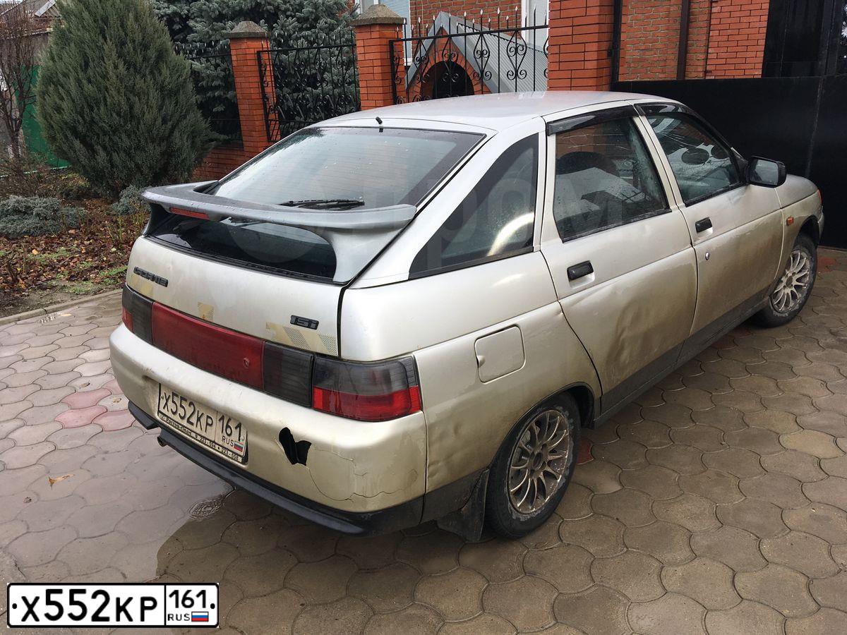Фото автомобиля LADA 2106, 1996 — госномер Х552КР61. Цвет: ВИШНЕВЫЙ