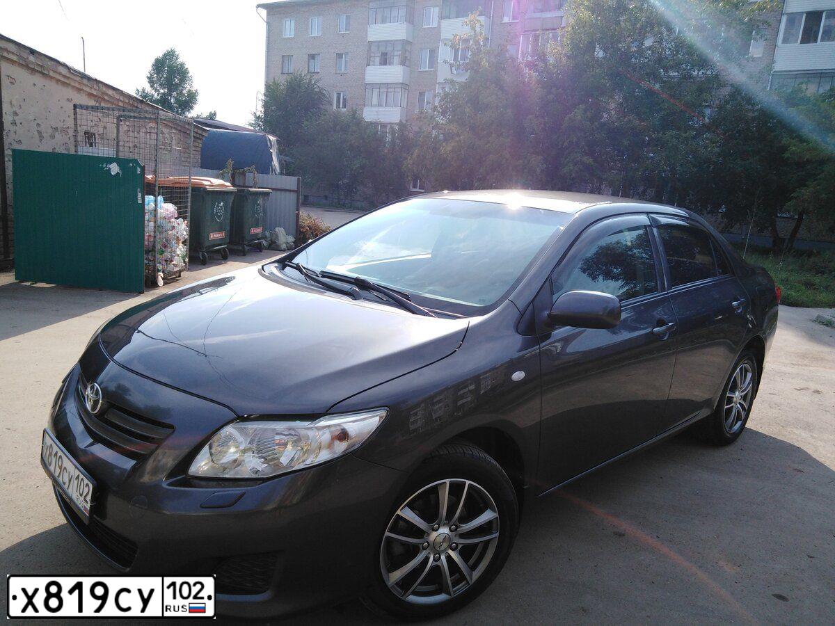 Фото автомобиля TOYOTA COROLLA, 2007 — госномер М151ХМ702