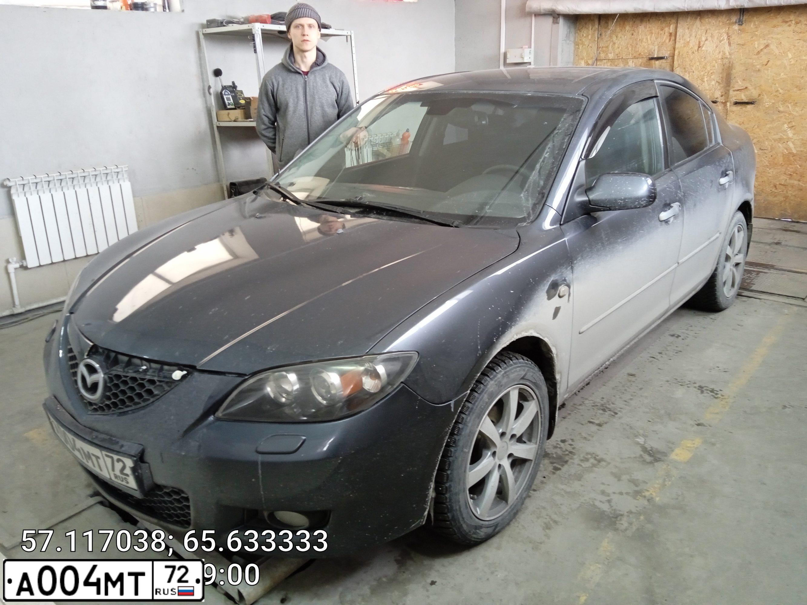 Фото автомобиля LADA 2114 SAMARA, 2013 — госномер А004МТ72. Цвет: Белый
