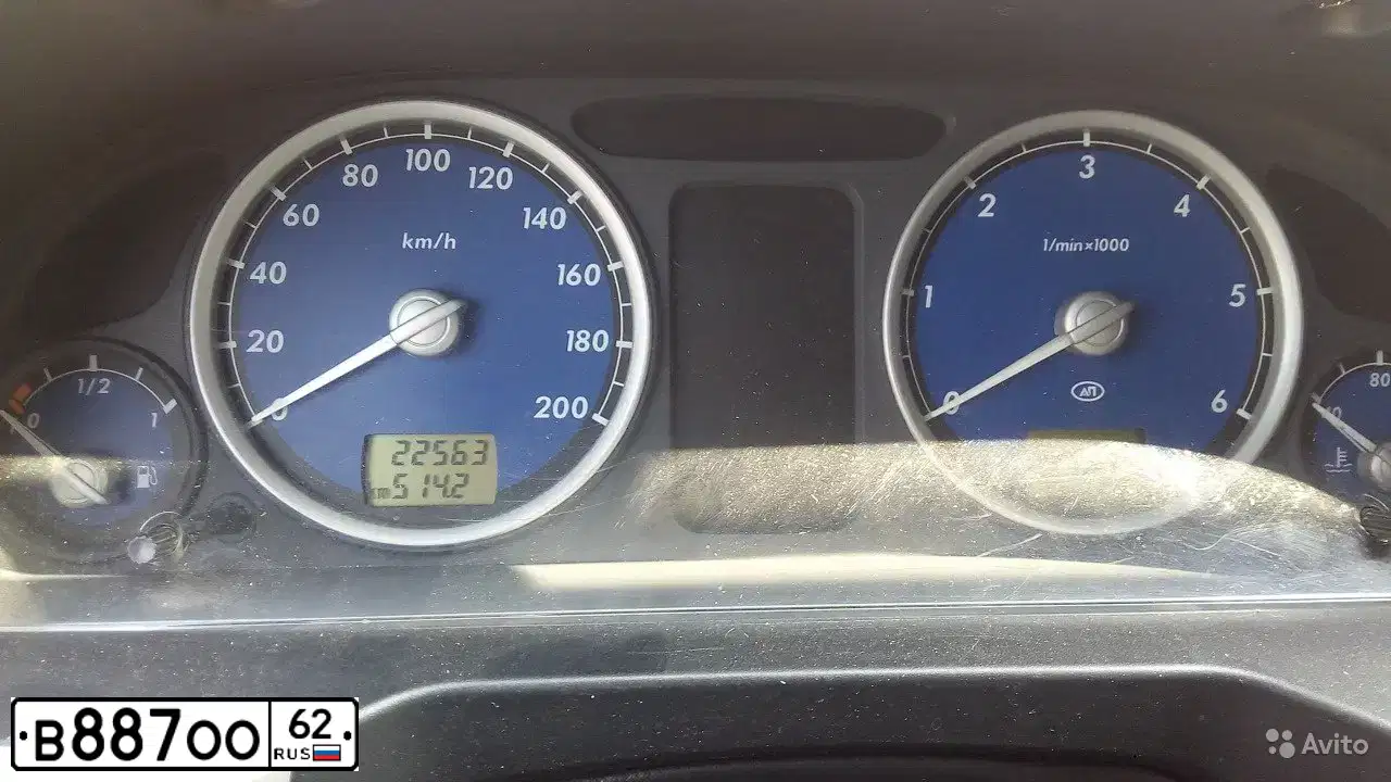 Фото автомобиля GAZ 3302 EL, 2010 — госномер В887ОО62. Цвет: ГЛУБОКИЙ СИНИЙ