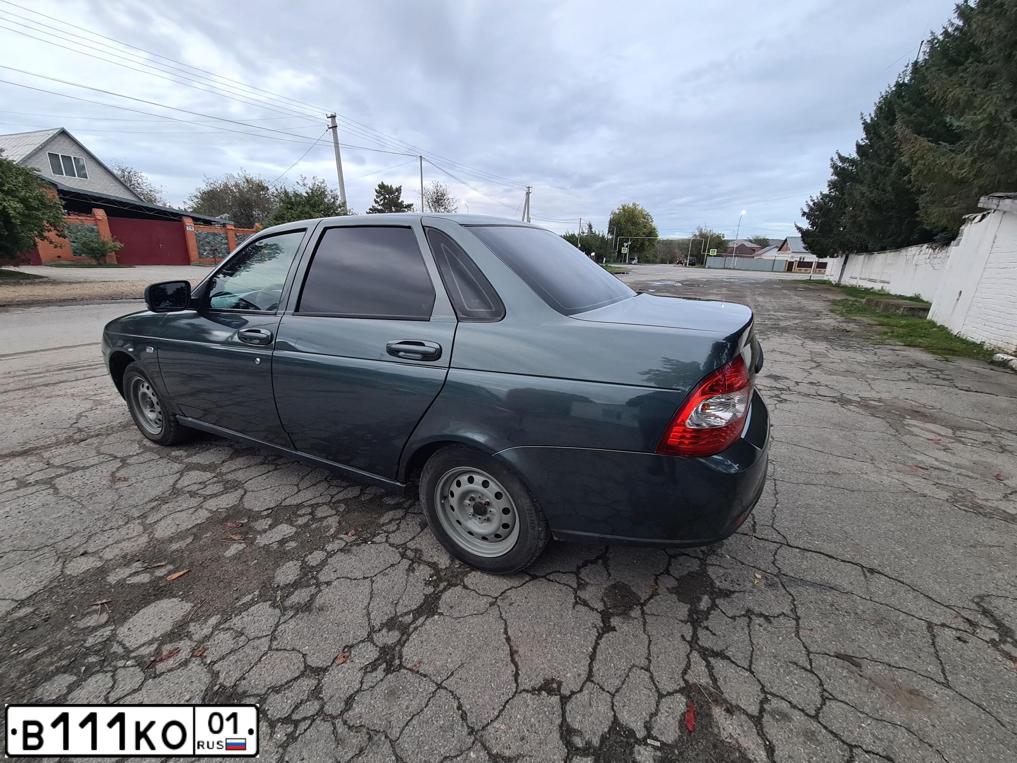 Фото автомобиля LADA PRIORA, 2008 — госномер В932ВМ01