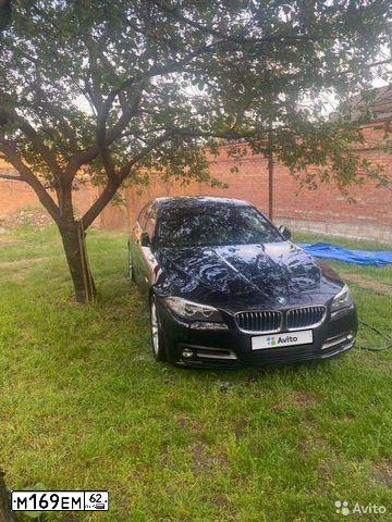 Фото автомобиля BMW SERIE 5, 2016 — госномер Е441ОМ62. Цвет: ЧЕРНЫЙ