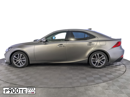 Фото автомобиля LEXUS IS, 2018 — госномер Е634РУ797. Цвет: СВЕТЛО-СЕРЫЙ