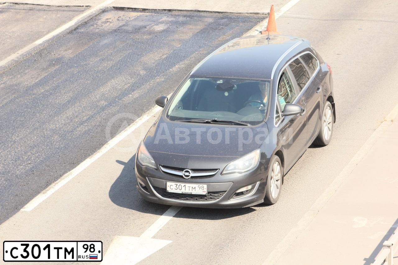 Фото автомобиля OPEL ASTRA, 2013 — госномер С301ТМ98