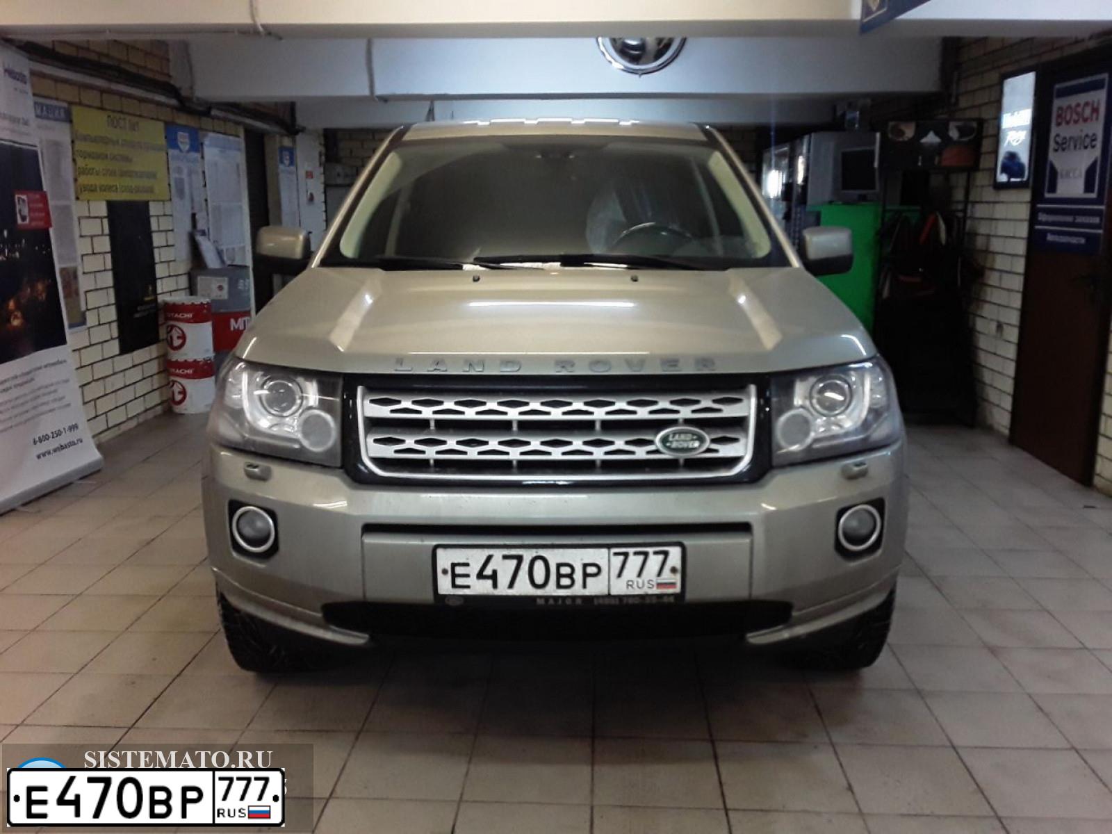 Фото автомобиля LAND ROVER FREELANDER, 2014 — госномер У716ЕА977. Цвет: СЕРЫЙ