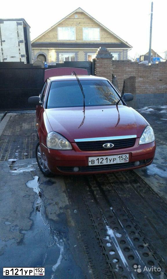 Фото автомобиля LADA 2170 PRIORA, 2009 — госномер Н244ОХ152. Цвет: ТЕМНО-КРАСНЫЙ