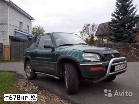 Фото автомобиля TOYOTA RAV4, 1995 — госномер М813МС67. Цвет: ТЕМНО ЗЕЛЕНЫЙ