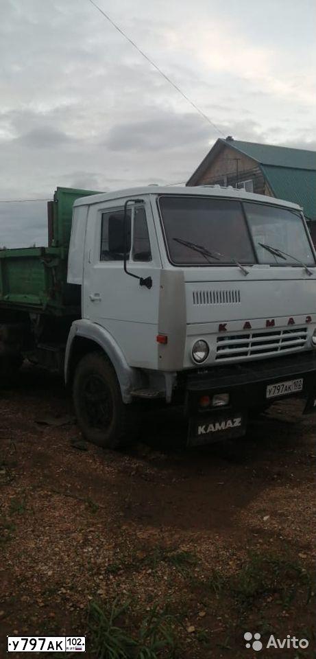 Фото автомобиля KAMAZ 5320 /6X4/, 1992 — госномер У797АК102. Цвет: Белый