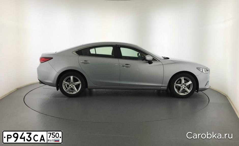Фото автомобиля MAZDA 6, 2018 — госномер А473КМ136. Цвет: Серый