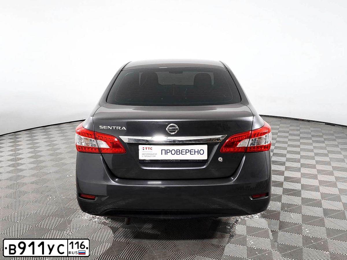 Фото автомобиля NISSAN SENTRA/LUCINO/, 2014 — госномер М343КС702. Цвет: ТЕМНО-СЕРЫЙ