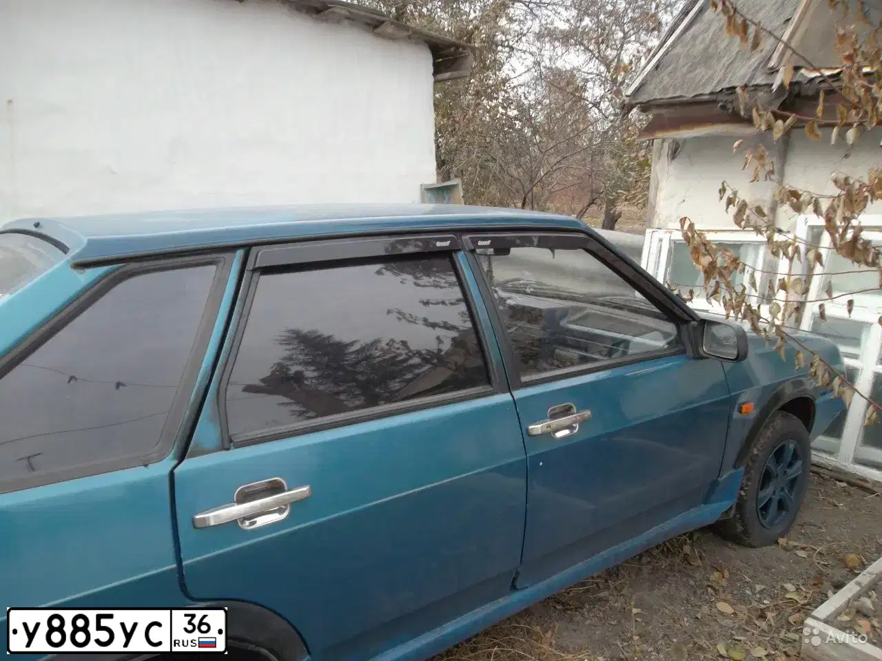 Фото автомобиля LADA 2109 SAMARA, 2000 — госномер У395ЕЕ90. Цвет: ЗЕЛЕНЫЙ