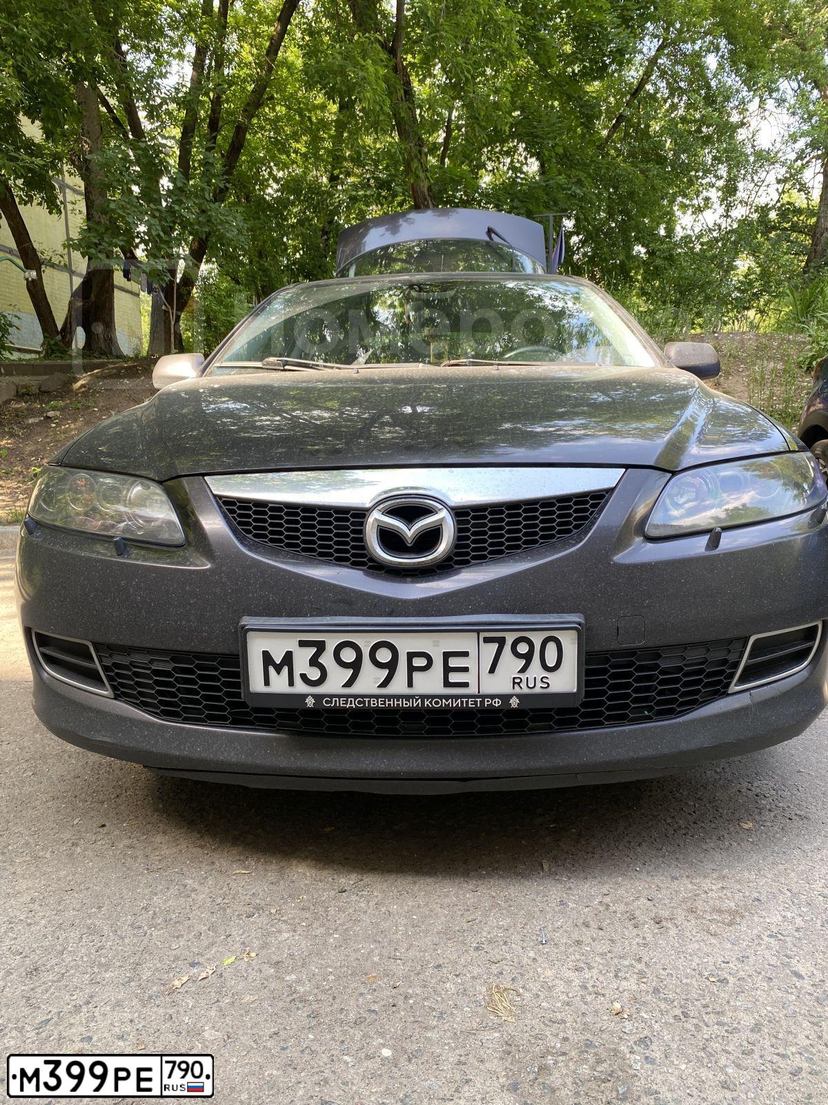 Фото автомобиля MAZDA 6, 2007 — госномер М399РЕ790. Цвет: КРАСНЫЙ