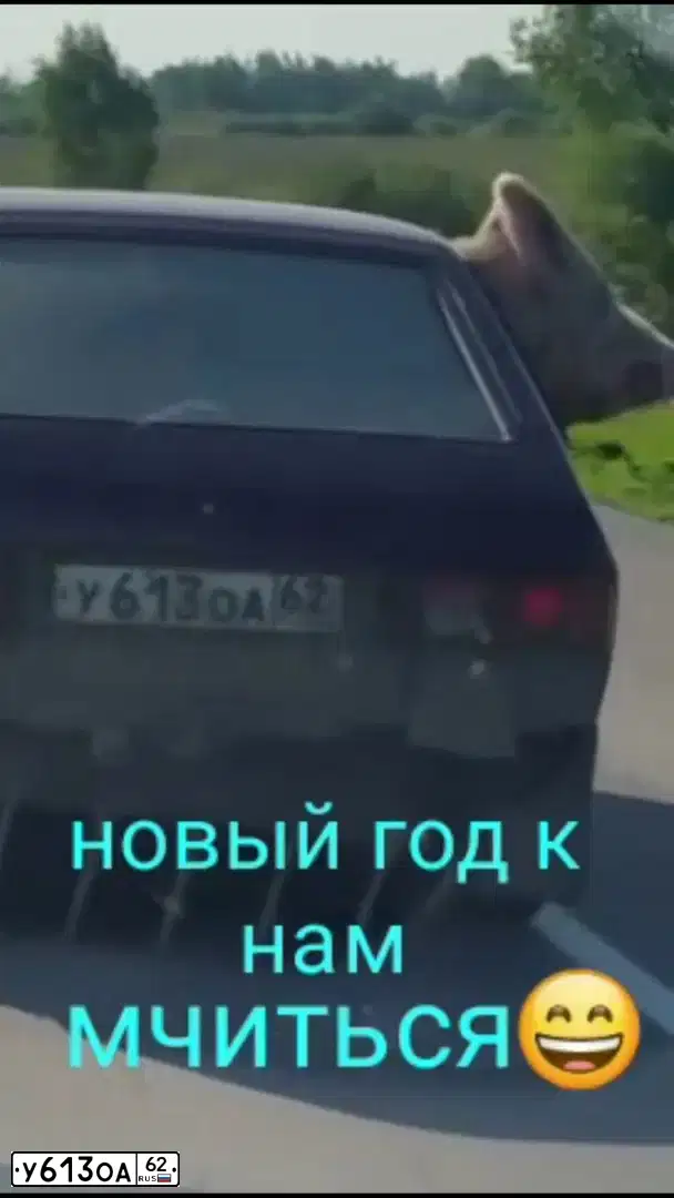 Фото автомобиля AZLK MOSKWITSCH 2141, 1998 — госномер У613ОА62. Цвет: ФИОЛЕТОВЫЙ