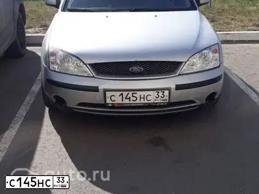 Фото автомобиля FORD MONDEO, 2001 — госномер С145НС33. Цвет: СЕРЫЙ
