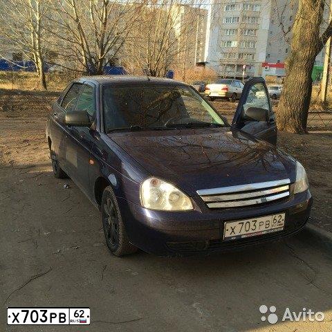 Фото автомобиля LADA 2172 PRIORA, 2011 — госномер Т296СР69. Цвет: синий