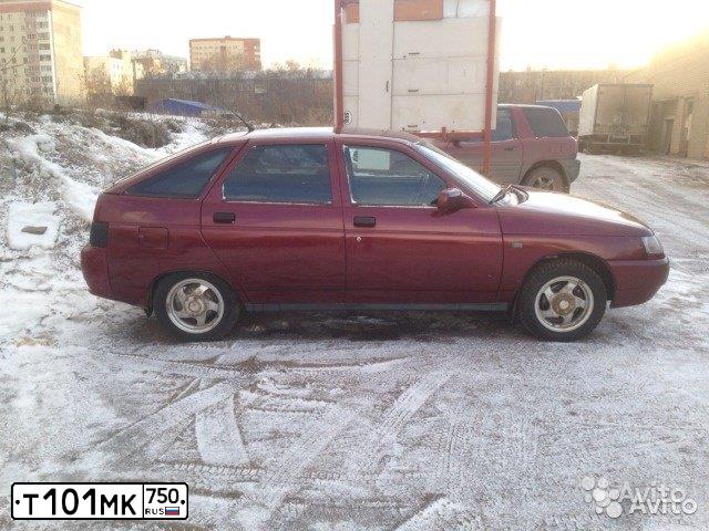 Фото автомобиля LADA 2112, 2005 — госномер О086ТТ68. Цвет: КРАСНЫЙ ТЕМНЫЙ