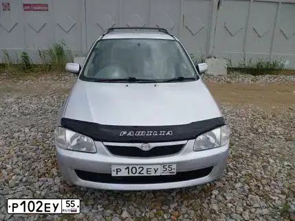 Фото автомобиля MAZDA FAMILIA, 1999 — госномер У747ОС55