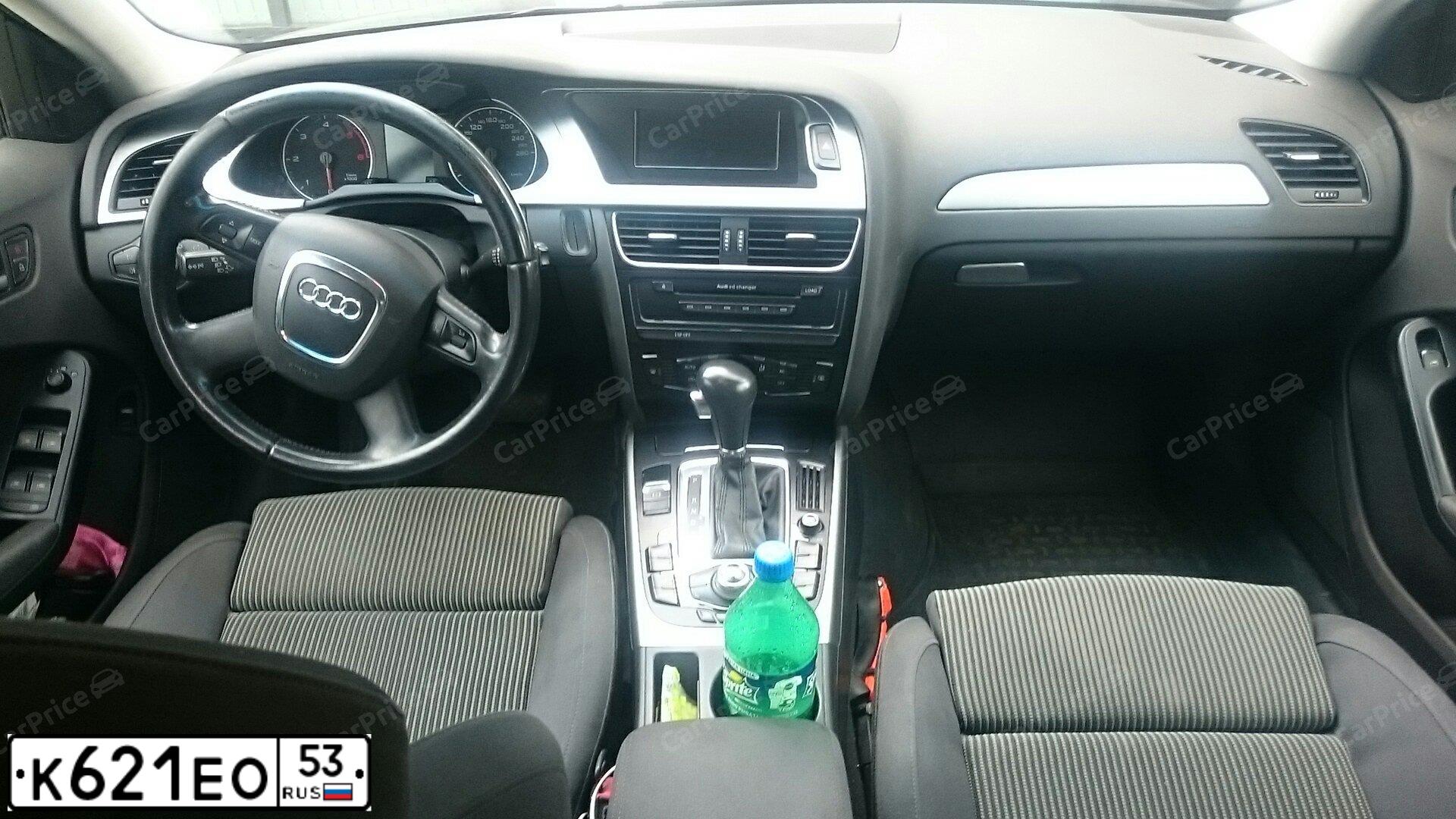 Фото автомобиля AUDI A4, 2008 — госномер У149АР550. Цвет: ЧЕРНЫЙ