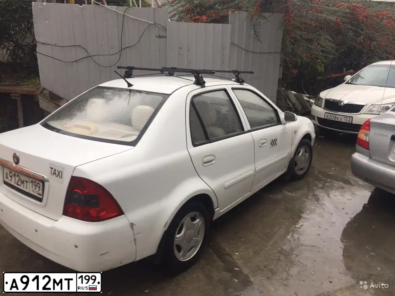 Фото автомобиля GEELY CK, 2007 — госномер Е339НО142. Цвет: Белый