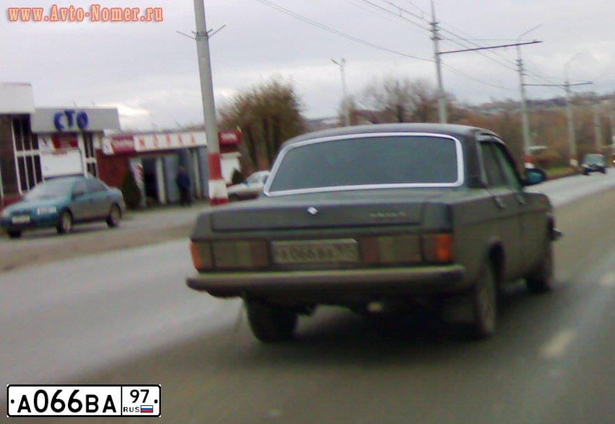 Фото автомобиля GAZ 3102 WOLGA, 2002 — госномер А066ВА97. Цвет: АВАНТЮРИН