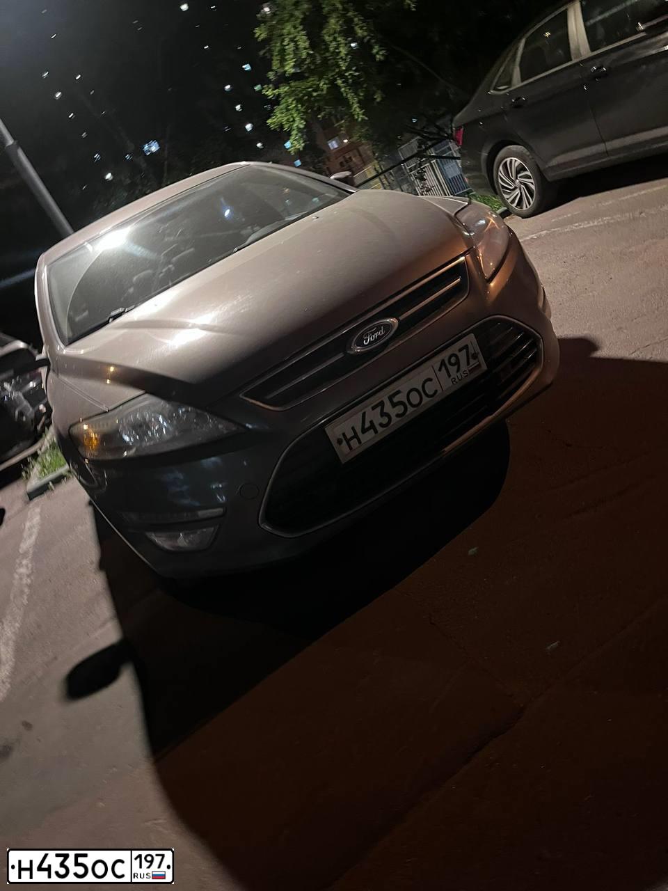 Фото автомобиля FORD MONDEO, 2011 — госномер Н435ОС197. Цвет: СЕРЫЙ